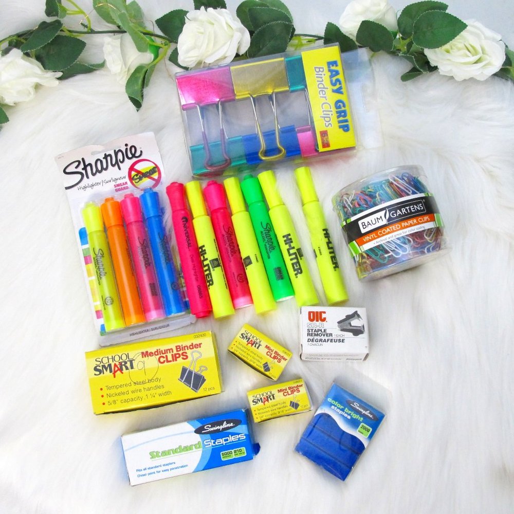 Stationary Office Supplies Set Lot